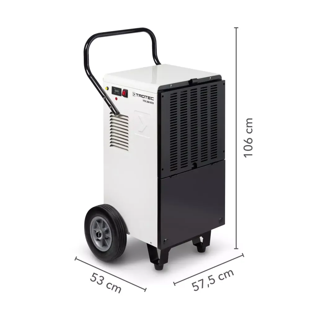 Осушитель воздуха TROTEC TTK 380 ECO - [до 80 л. за сутки / для S≈100 м²]