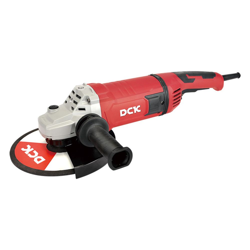 DCK (KSM05-230S) Машина шлифовальная угловая, 2800 Вт, 230 мм, плавный пуск, для тяжелых работ DCK (KSM05-230S) Машина шлифовальная угловая, 2800 Вт, 230 мм, плавный пуск, для тяжелых работ