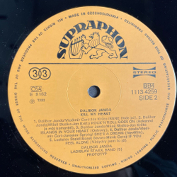 Винтажная виниловая пластинка LP Dalibor Janda Take Them To Mars (Чехословакия 1988)