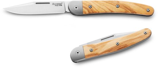 Складной нож Lion Steel "Jack" L/JK1 UL c клинком из стали Böhler M390 Microclean®, рукоять дерево (Олива)