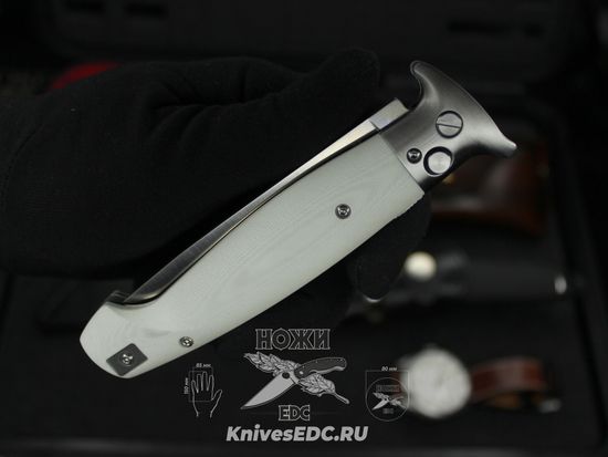 Складной нож Steelclaw Страйк 01W c клинком из стали D2, рукоять G10