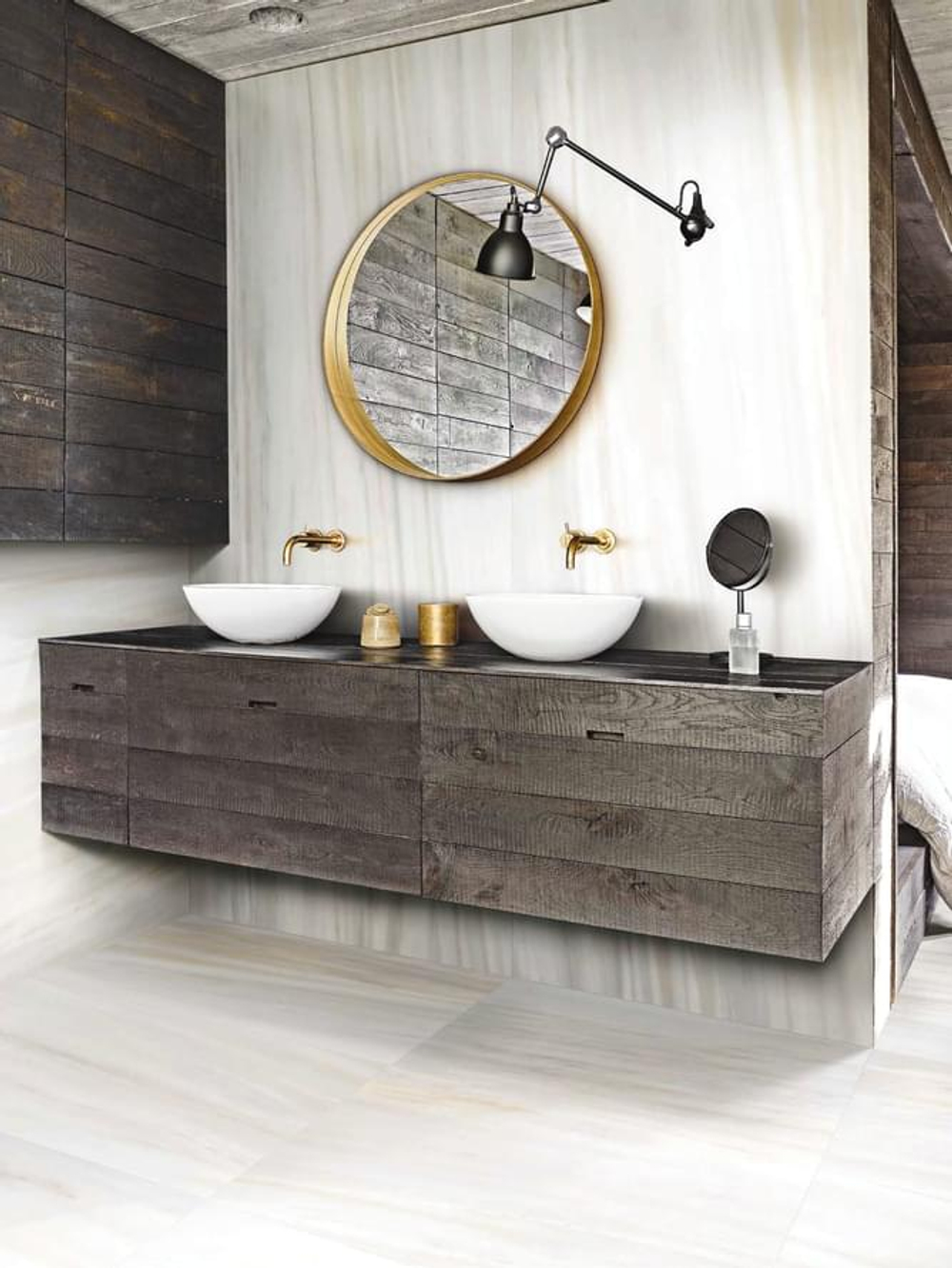 Rex Ceramiche Les Origines Or Matte 120x280