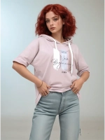 футболка с капюшоном