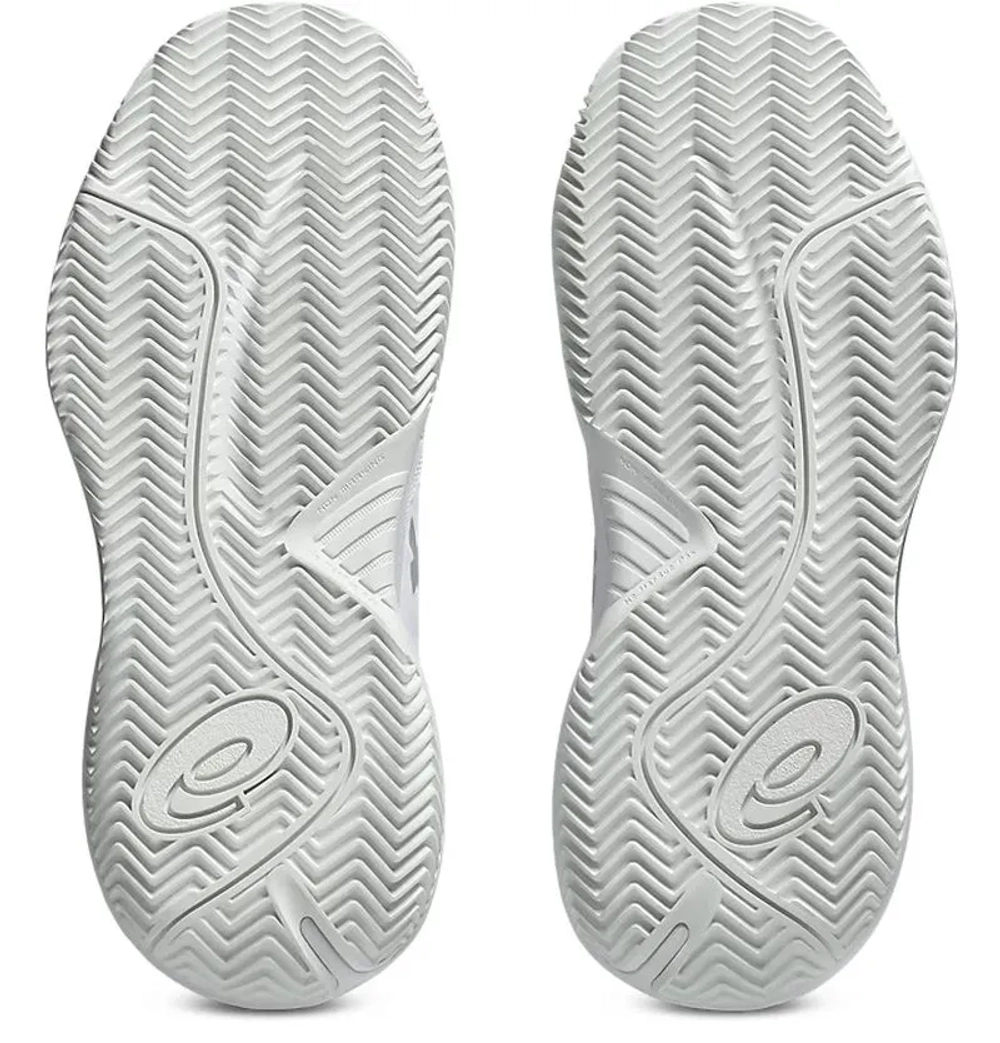 Женские теннисные кроссовки Asics Gel-Challenger 15 Clay - white/pure silver