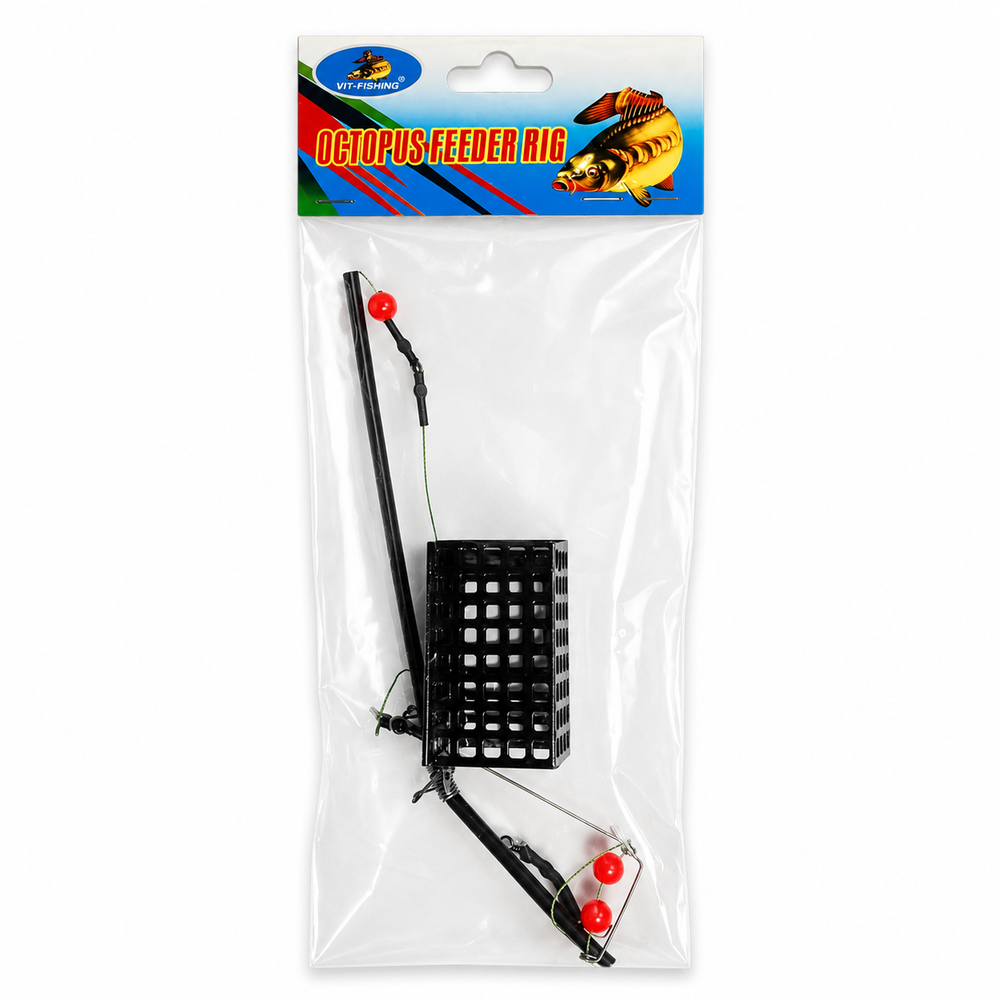 Монтаж OCTORUS FEEDER RIG (черный) 80 гр