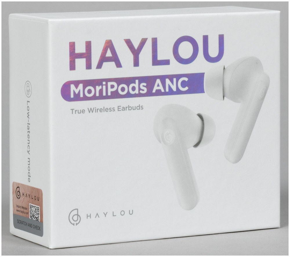 Беспроводные наушники Haylou MoriPods ANC, белый