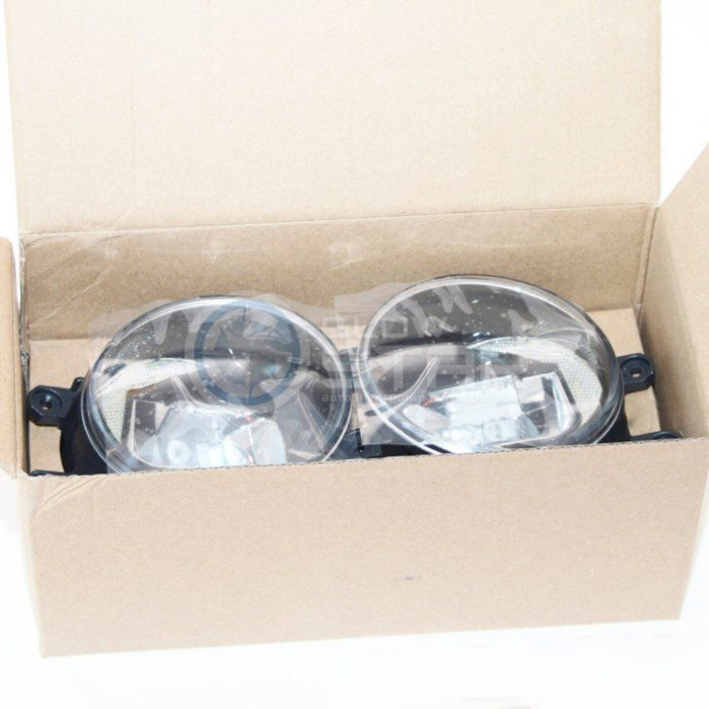 Светодиодные модули LED FOG M703, ПТФ + ДХО, 4000Lm (комплект, 2шт)