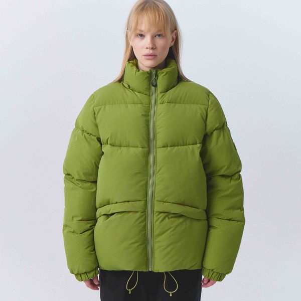 Пуховик FW24 Puffer Basic Apple Green салатовый - фото 3
