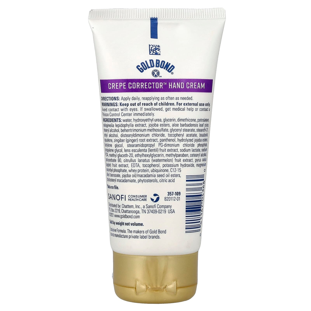 Gold Bond, Age Renew™, крем для рук Crepe Corrector™, 85 г (3 унции)