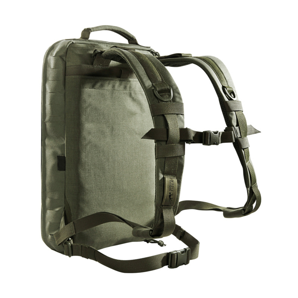 Tasmanian Tiger Medic Assault Pack MK II Olive — спинка и лямки