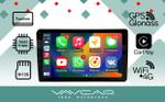 Магнитола для Toyota Yaris 2007-2010 - Vaycar VA77U-0010 на Android 13, Быстрая, 4G SIM-слот