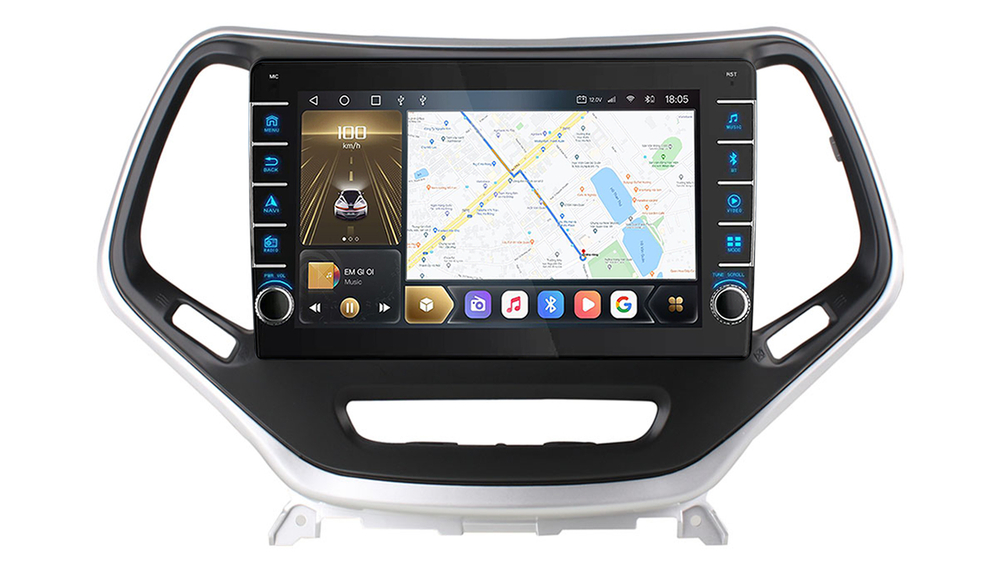 Установочный комплект для JEEP Cherokee 2014+  KUBERG OL-1253