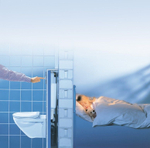 Инсталляция для подвесного унитаза Grohe Rapid SL 38929000 4 в 1 с кнопкой смыва