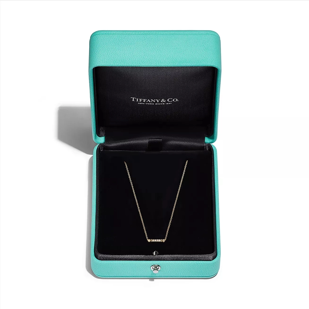 Подвеска из золота 18к(750 проба) с бриллиантами. Key bar, Tiffany ✨💝