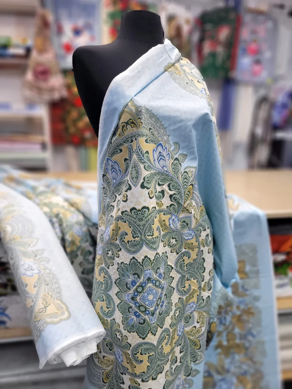 Ткань для платков, перкаль 150х225см