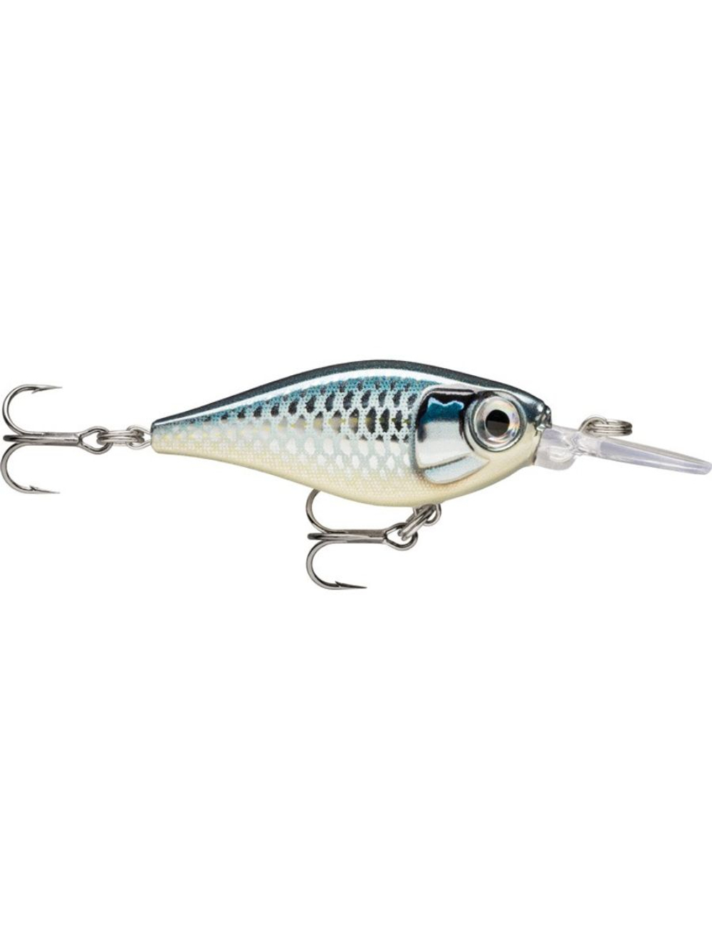 Воблер рыболовный Rapala X-Light Shad 04, 4 см, 4 г, медленно тонущий, до 1,5 м, GGIU