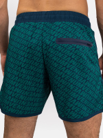 Бордшорты Venum Echo Dark Blue/Emerald Green