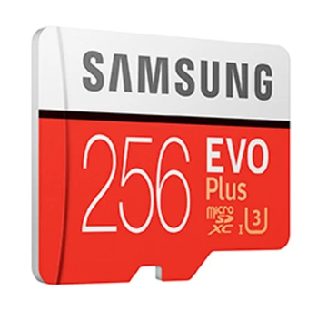 Карта памяти Samsung microSDXC EVO Plus 100MB/s + SD adapter 256ГБ