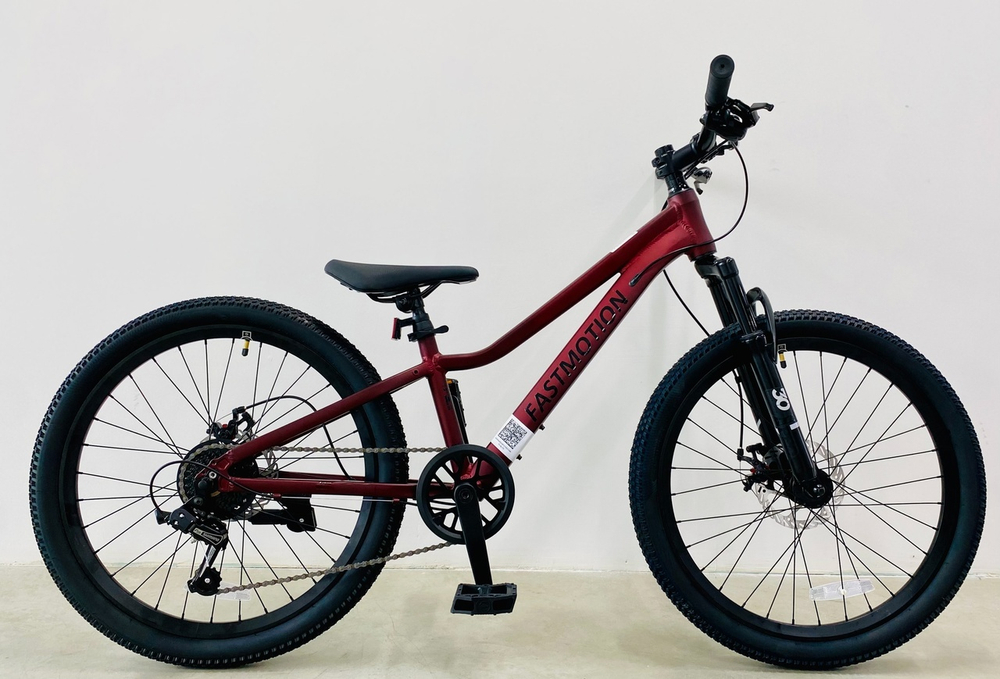Велосипед 24" FASTMOTION 415 7ск. бордовый