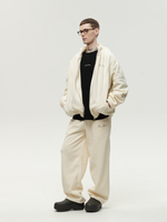 Zip-Up Sweatshirt Cream