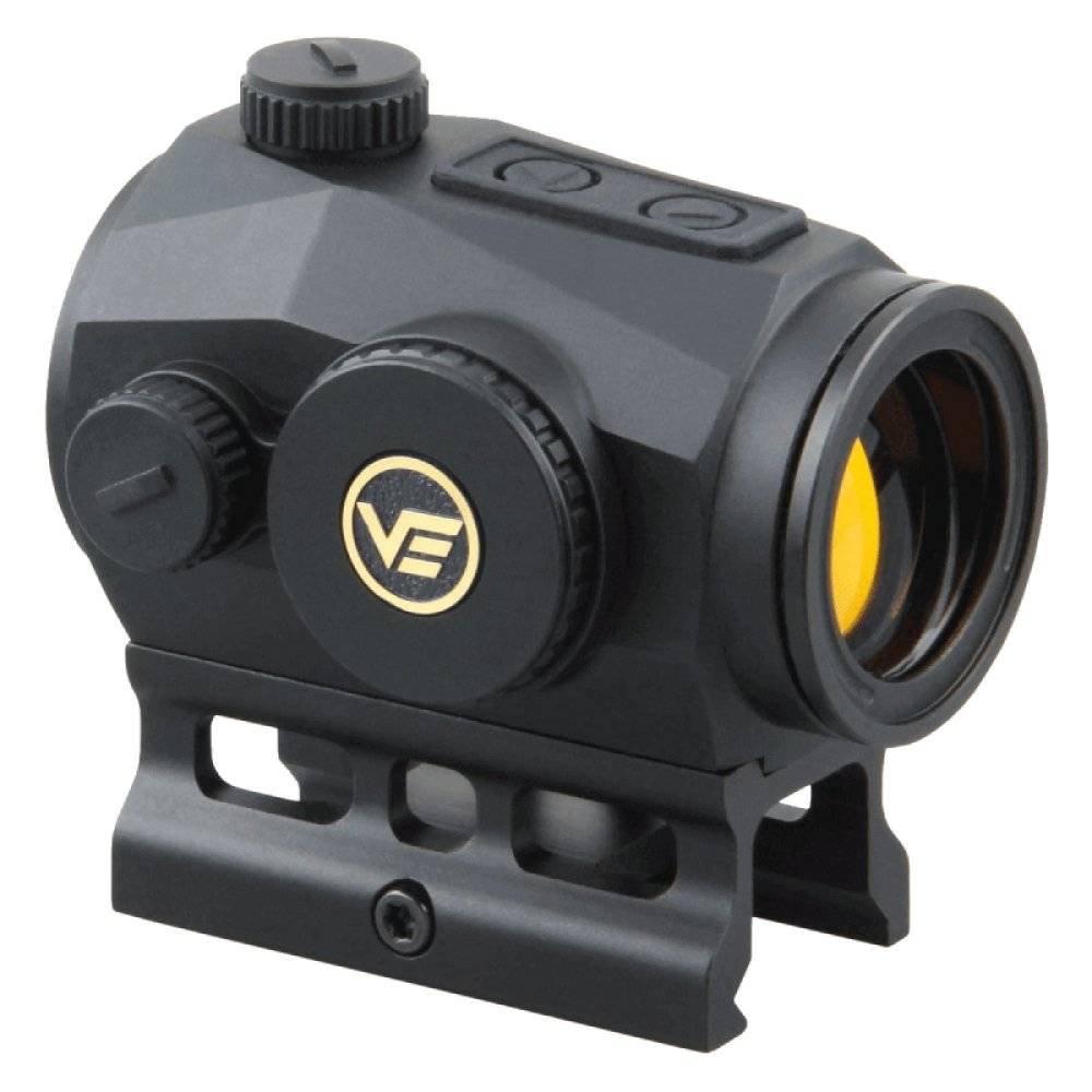 Коллиматорный прицел Vector Optics Scrapper 1x25 GenII (закрытый, объектив 25мм, 2 МОА, метка красная, weaver, IP67)