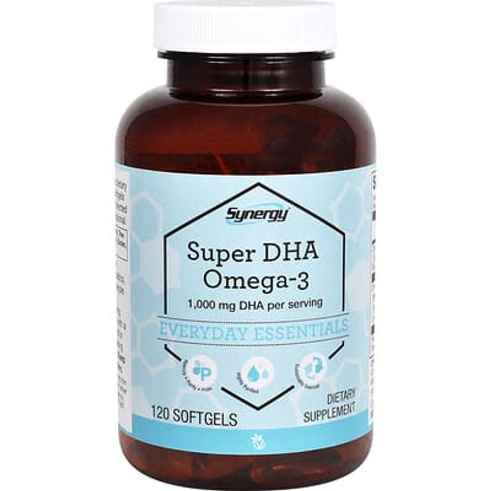 Vitacost, Synergy®, Super DHA Omega-3, 120 капсул
