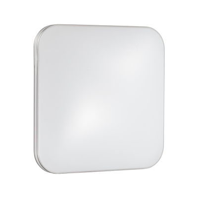 3020/DL TAN SN 213 Светильник пластик/хром LED 48Вт 3000-6300K 435х435 IP43 пульт ДУ/ LampSmart LONA