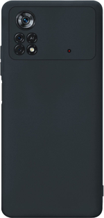 Мягкий Soft Touch чехол из силикона для XIAOMI POCO X4 PRO 5G с бархатной подкладкой