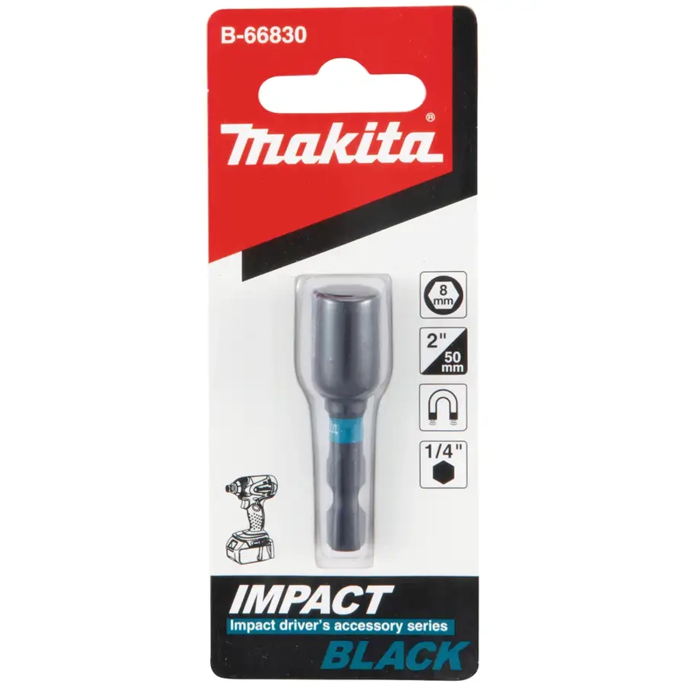 Торцовая магнитная головка Impact Black 8х50 мм Makita B-66830