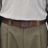 Ремень ANTEATER Belt LOGO пластик, коричневый