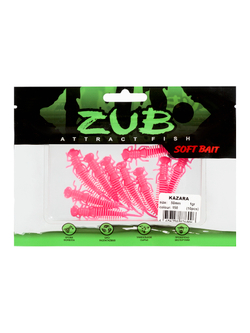 Приманка ZUB-KAZARA 50мм(2")-10шт, (цвет 150) розовый