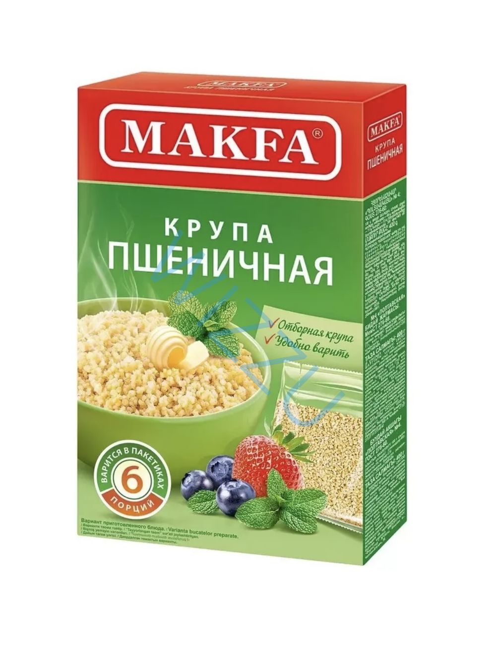 Крупа Макфа пшеничная Полтавская вар/пак 400г