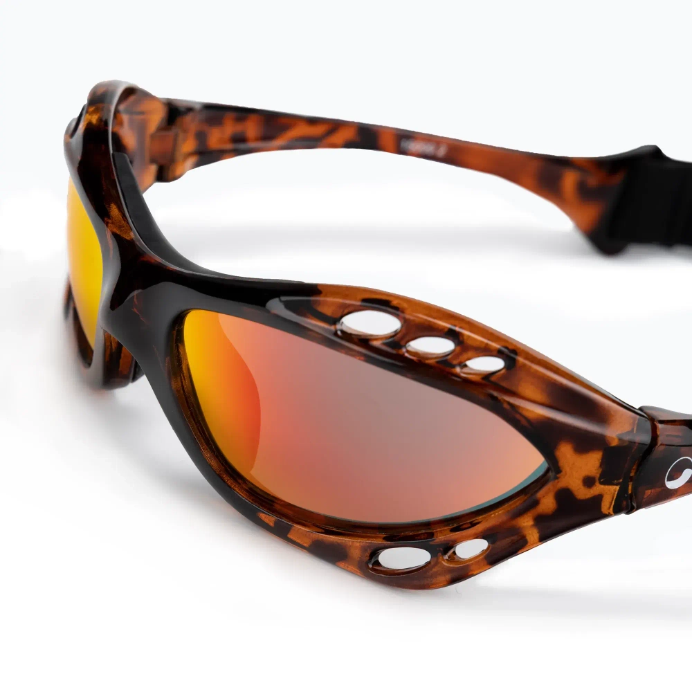 Спортивные очки OCEAN Cumbuco Transparent Braun / Revo Orange Polarized lenses