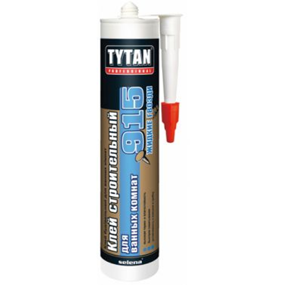 Строительный клей для ванных комнат №915 белый 440г TYTAN Professional