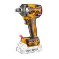 Аккумуляторный гайковерт BL 20В 405Hm 1/2, без АКБ и ЗУ INGCO CIWLI20451 INDUSTRIAL