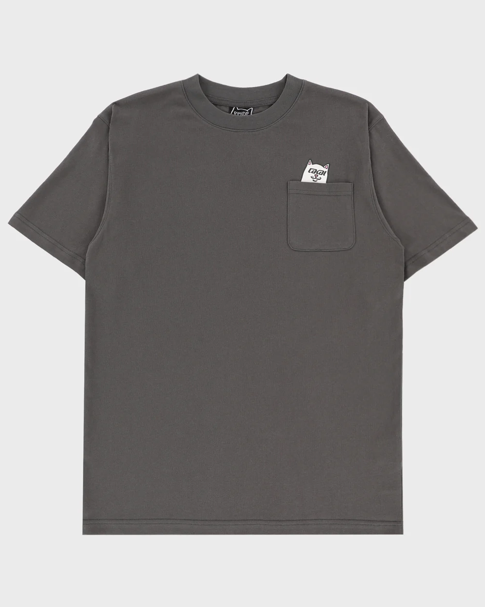 Футболка RIPNDIP X LAKAI Lord Nerm Pocket Tee Dark Grey