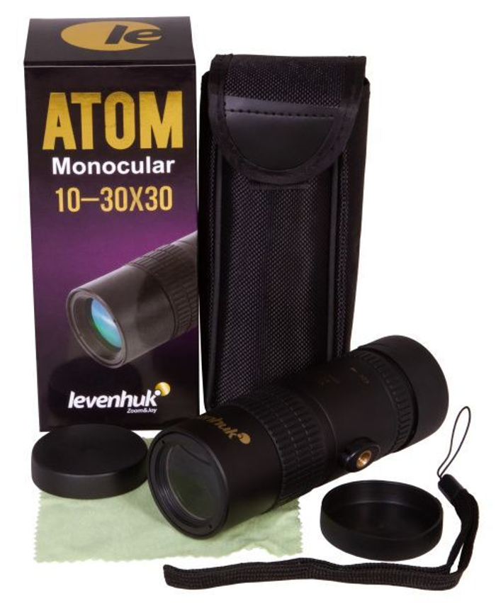 Монокуляр Levenhuk Atom 10-30x30