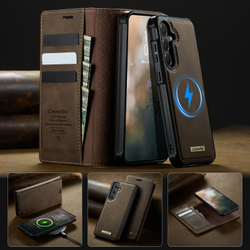 Чехол-кошелек CaseMe 2 in 1 MagSafe Samsung Galaxy S24