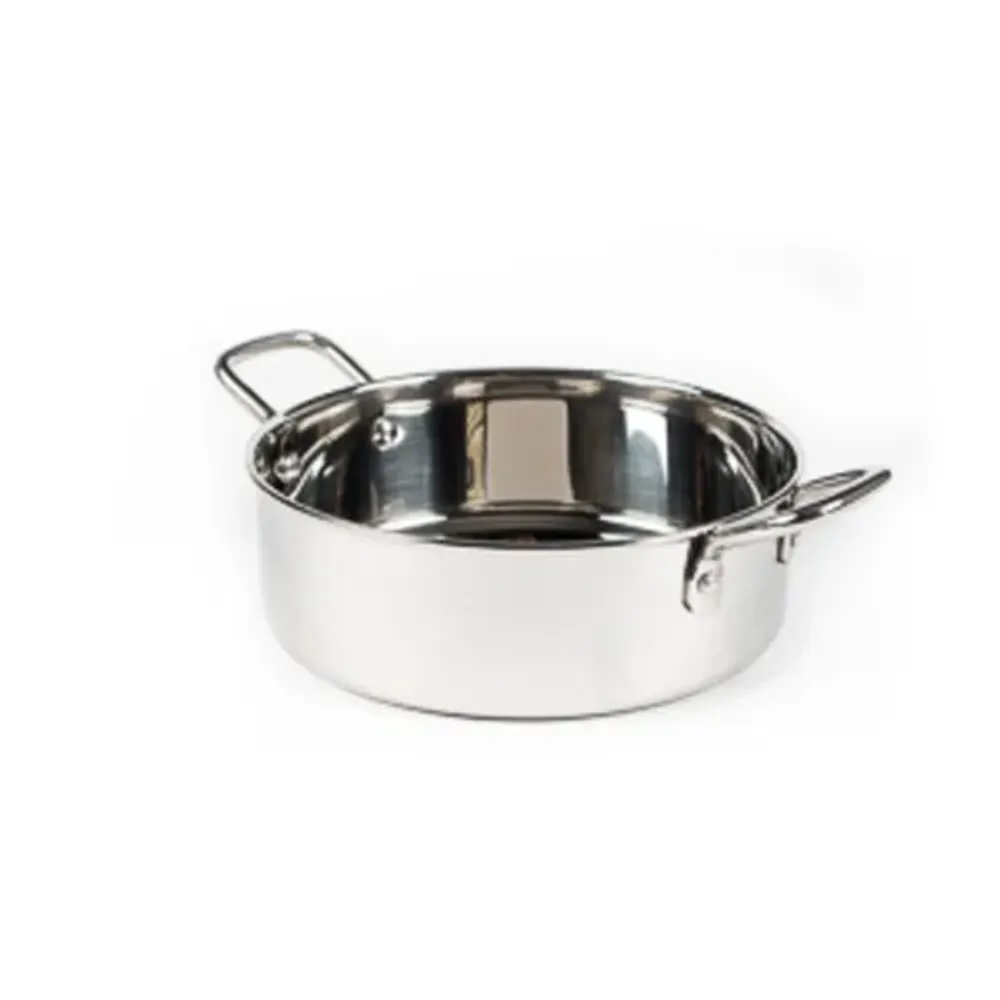 Кастрюля для подачи 15 см h5 см 800 мл круглая нерж. P.L. Proff Cuisine