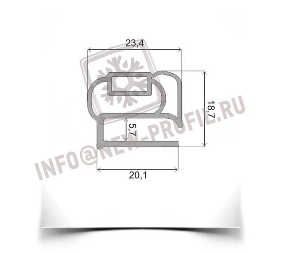 Уплотнитель для холодильника BOSCH KIM3002 х.к. 1095*535 мм (014/012 АНАЛОГ)