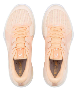 Женские теннисные кроссовки Head Sprint Pro 4.0 Clay - apricot/vanilla