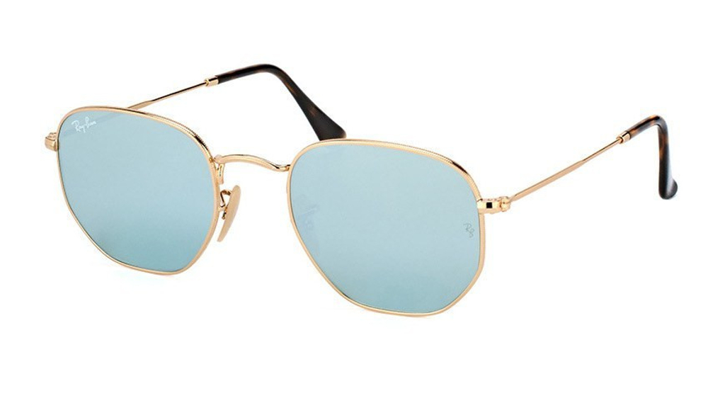 Ray Ban Hexagonal RB 3548N 001/30 / 51 mm