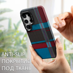Дизайнерский чехол для SAMSUNG GALAXY S24 ULTRA с камерой-подставкой и MagSafe