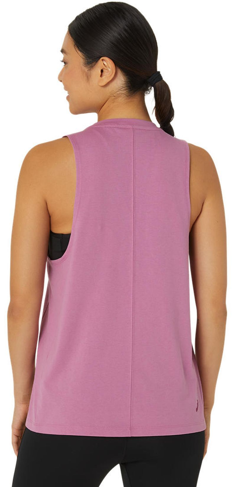 Женский топ теннисный Asics Logo Tank - мягкая ягода