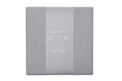Простыня 240x250 Garda Decor серый