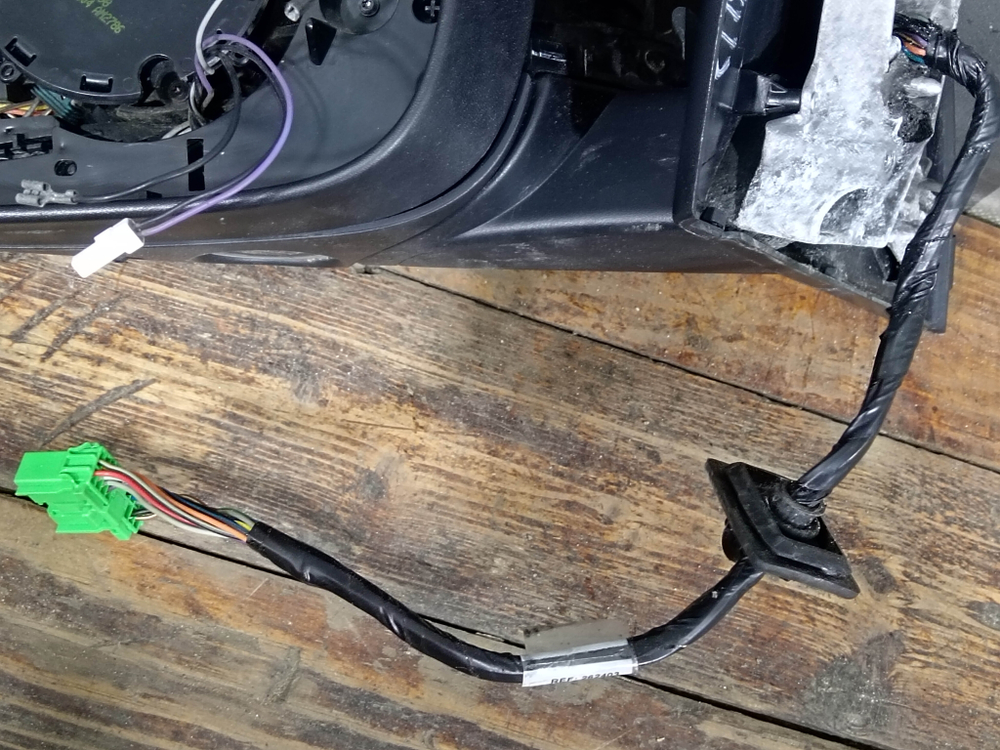 Зеркало левое 15 pin (контактов) Volvo XC60 1 13-17 Б/У Оригинал 31352127