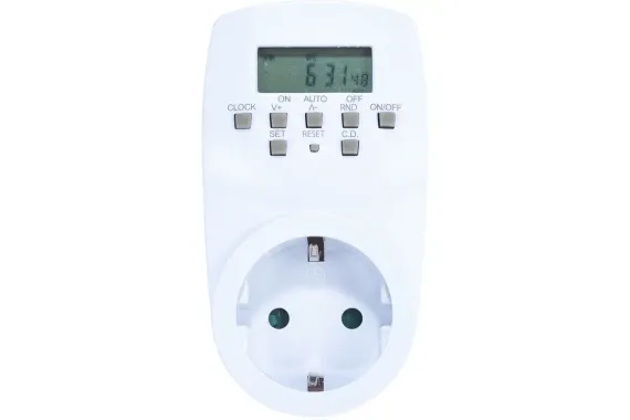 Розетка-таймер REXANT RX-31 16А цифровая недельная 39996