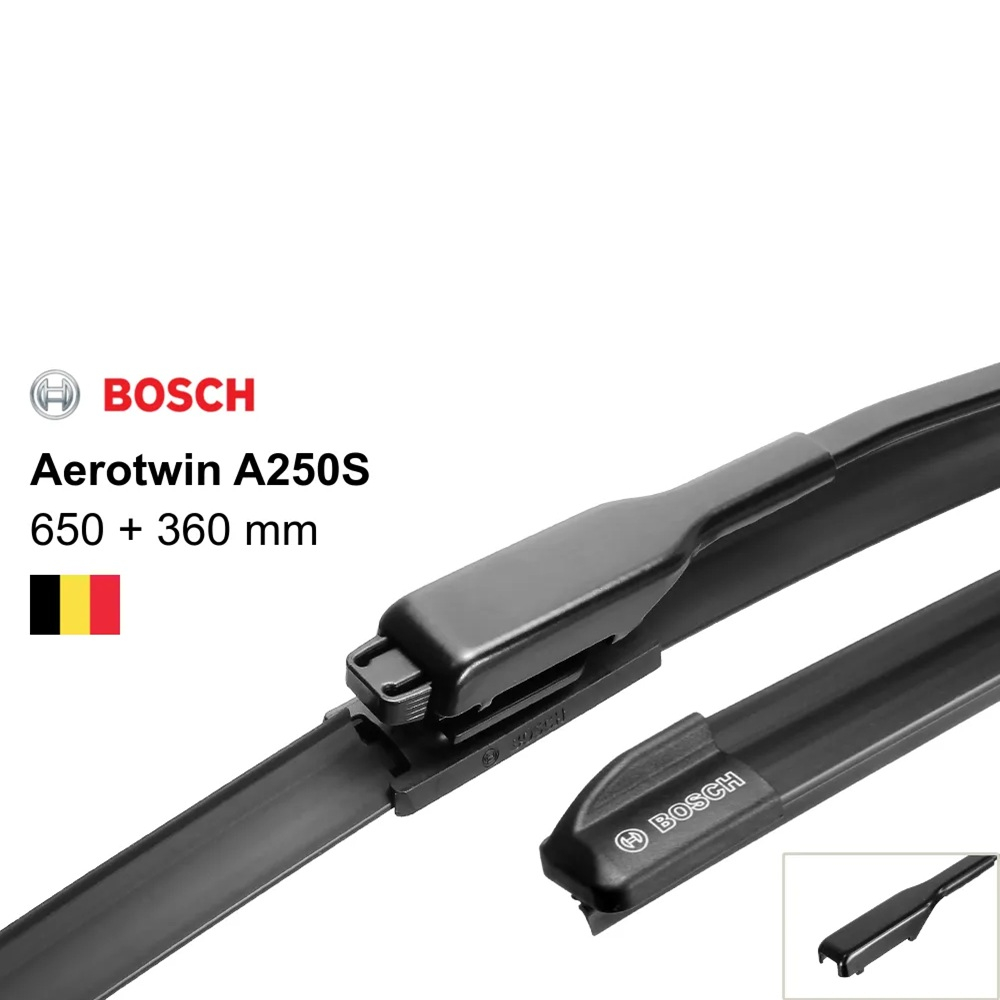Щетки стеклоочистителя BOSCH Aerotwin A250S (650, 360) RENAULT CAPTUR, KAPTUR