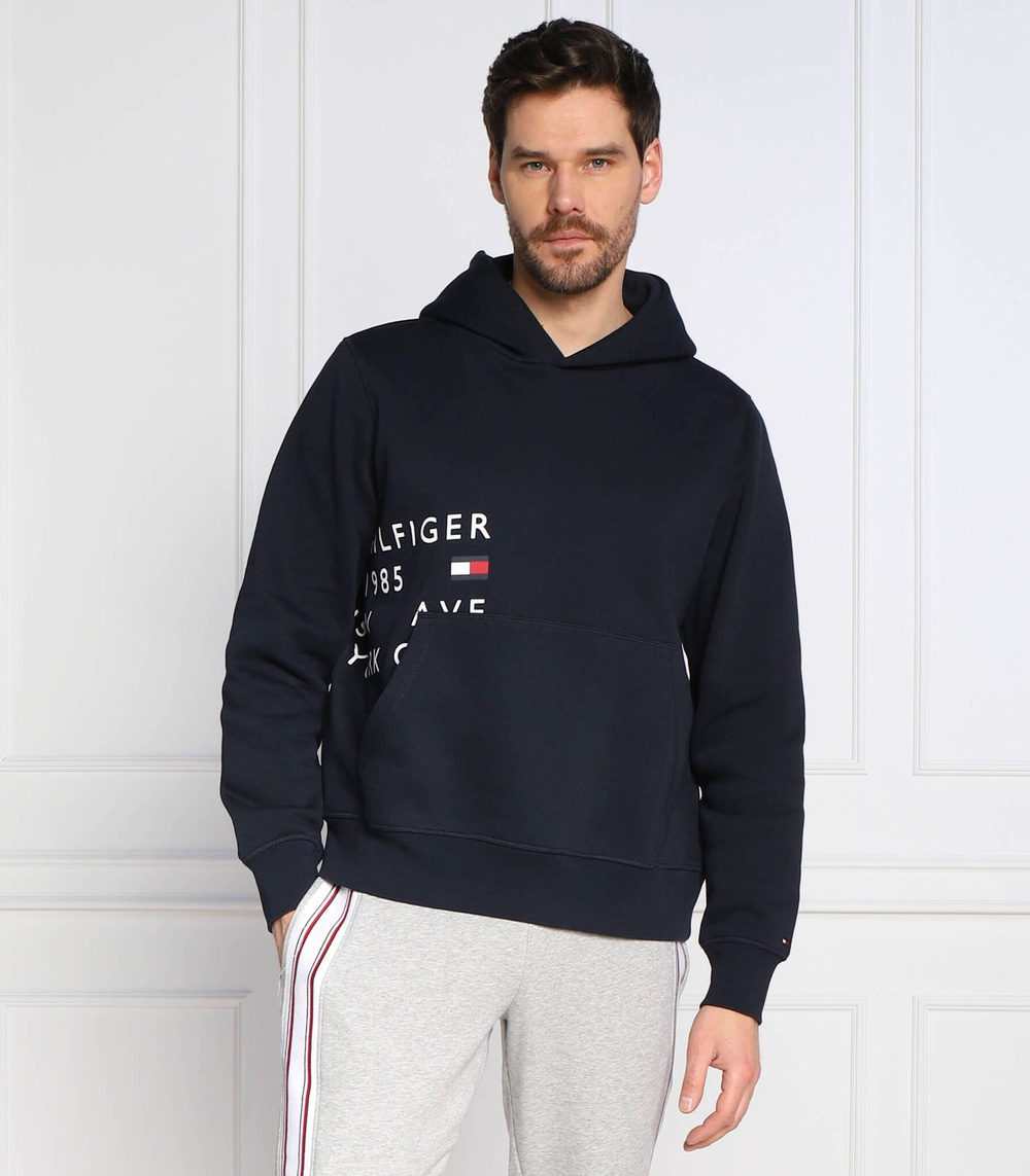 Худи Tommy Hilfiger - темно-синий(MW0MW29303)