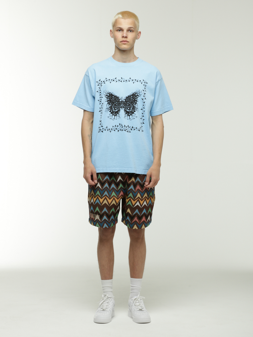 Мужская Футболка Obey Tribal Butterfly